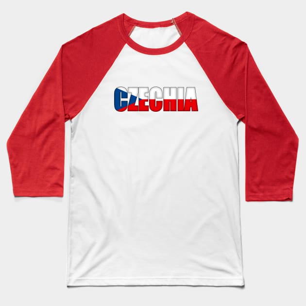 Czechia Baseball T-Shirt by SeattleDesignCompany